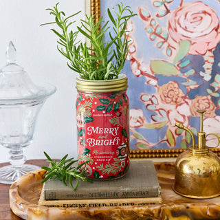 Holiday Herb Garden Jar: Comfort & Joy