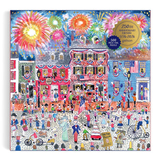 Celebrate The USA 500 Piece Foil Puzzle. Michael Storrings