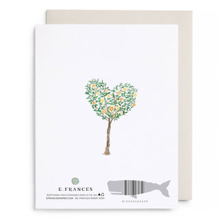 Yellow Garden Anniversary Greeting Card