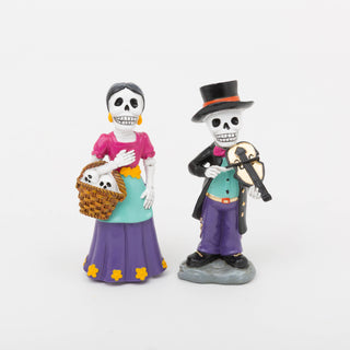 Halloween 6"H Resin Day of the Dead Figurine, 2 Assorted Styles