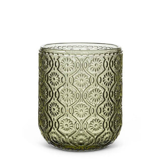 Daisy Tumbler-Olive-3.5"H(10oz)