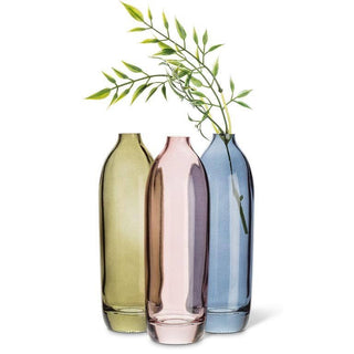 Tall Bud Vase-Dark Rose-7.5"H
