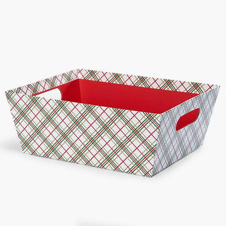 Wide Base Print Market Trays: Black & White 9 1/2"x12"