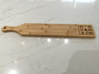 Wisconsin Bamboo Cutting Board