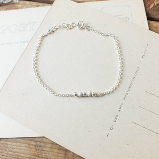 My Wish For You Bracelet: Sterling Silver