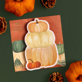 Stacked Pumpkins Sticky Notes