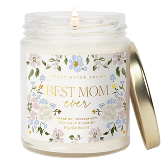 Best Mom Ever 9 oz Soy Candle - Mother's Day Gifts