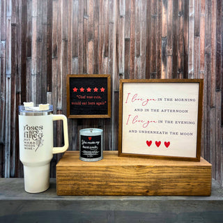 You make my heart smile Farmhouse Candles - Valentines Day: Date Night