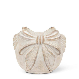 Small Bow Edged Planter-4.5"H