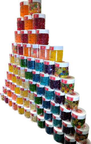 Gourmet Gummy Bears “Original 12 Flavor 🌈 “w/ Jar 16OZ