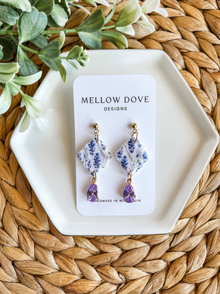Lavender Statement Earring *BEST SELLER*