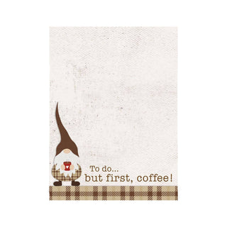 To Do...But First, Coffee! Mini Notepad