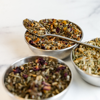 Feel Well Flower Tea - Loose Leaf Tea in Glass Jar - 1.25oz