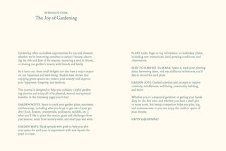 Joyful Gardener's Journal