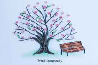 Sympathy Cherry Tree Bench