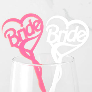 Cocktails are Forever Stir Stick, Bride: Opaque White