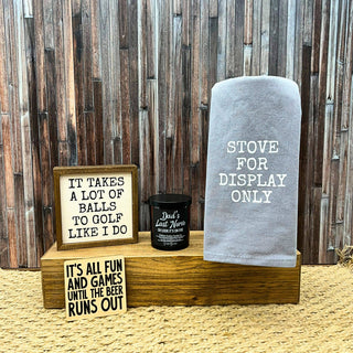 Dad's Last Nerve - Fathers Day Gifts Candles - Soy Wax Candle: Campfire S’more