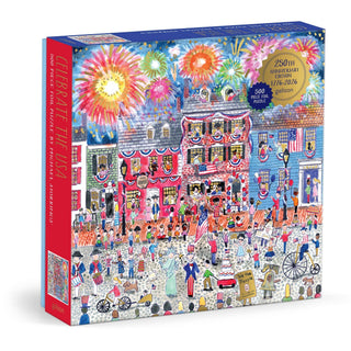 Celebrate The USA 500 Piece Foil Puzzle. Michael Storrings