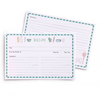 Dessert First Recipe Card Set