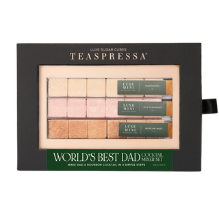 Worlds Best Dad Cocktail Set (Black Box)