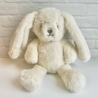 Bea Bunny - Classic Plush Weighted White Baby Toy