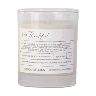 I AM Thankful 7.5 oz Candle