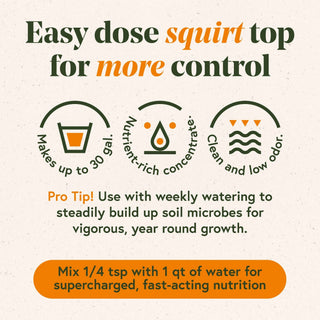 Grow Organic Plant Food Concentrate 8 oz