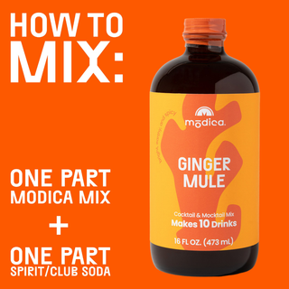 Ginger Mule Cocktail + Mocktail Mix