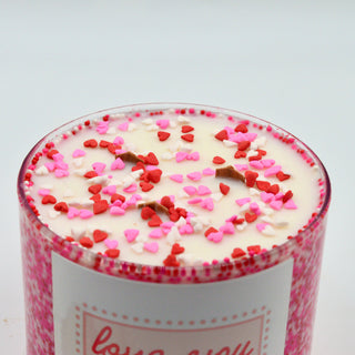 Love You - 3 Wick Valentine's Day Candle - 15 oz Soy Candle
