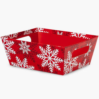 Wide Base Print Market Trays: Holiday Berries X-Large 9.5x12"