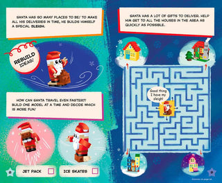 LEGO Christmas Build and Play Box by AMEET Publishing: Kit - Paperback; 48 pages / English