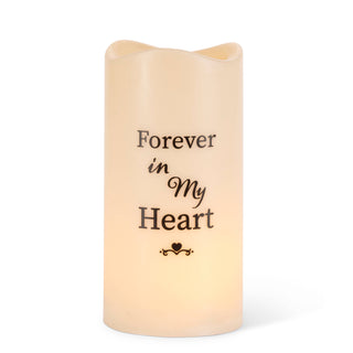 3" x 6" Memo LED Candle, Timer, 3 Asst
