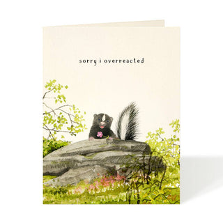 Overreaction - Apology Card