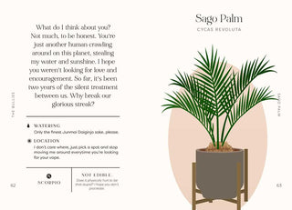 Houseplants and Their Fucked-Up Thoughts by Carlyle Christoff: Hardcover; 96 pages / English