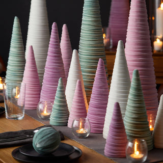 Trees Velvet Extra Large, Christmas 2025 Decor, Mantel: Burgundy