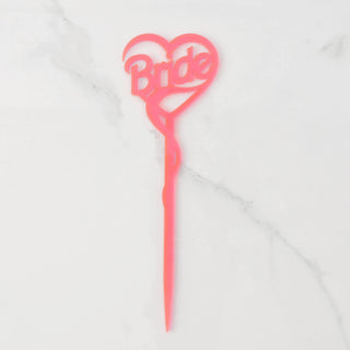 Cocktails are Forever Stir Stick, Bride: Opaque White