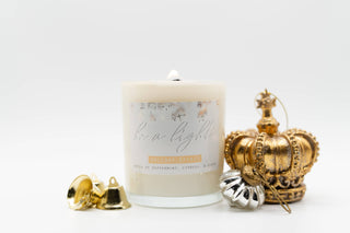 Sprinkle Holiday Spirit Rose Gold Soy Candle: Sprinkle Jar