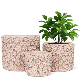 Pink Florette Planter: Large