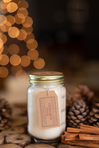 Holiday mason CINNAMON STICK