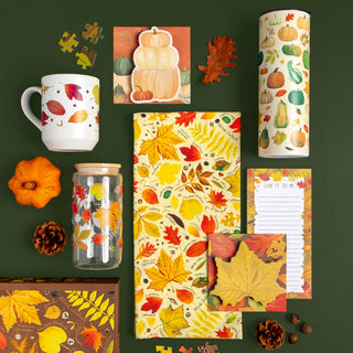 Stacked Pumpkins Sticky Notes