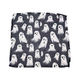 Halloween Scary Ghost Patterned Driftless Waffle Washcloths