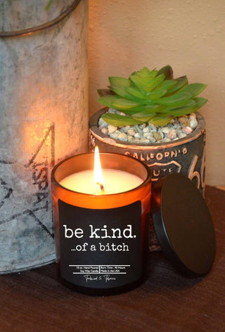 Be kind. ...of a bitch - Candle Wholesale - Gift Candles: Laundry Day