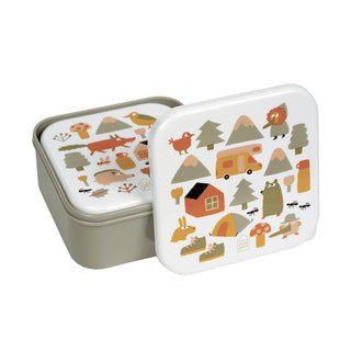 AA994R Set of 3 lunch boxes Adventure