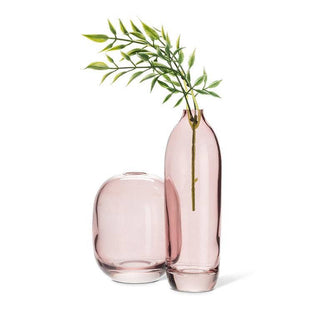 Tall Bud Vase-Dark Rose-7.5"H