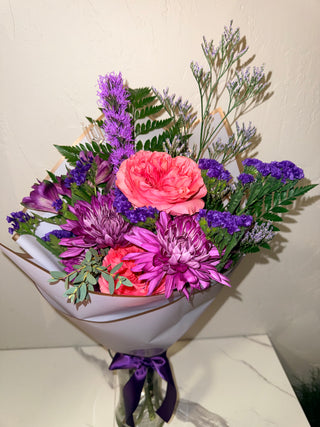 Jewel Berry Hand Tied Bouquet-Pre-order, Available for pickup/delivery starting May 7th