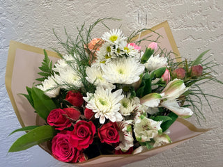 Timeless Grace Hand Tied Bouquet-Pre-order, Available for pickup/delivery starting May 9th