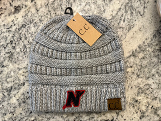 Grey Neenah C.C beanie hat