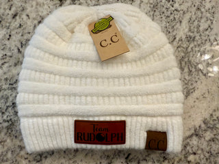 C.C Team Rudolph cream hat