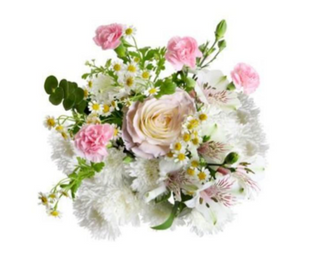 Timeless Grace Hand Tied Bouquet-Pre-order, Available for pickup/delivery starting May 7th