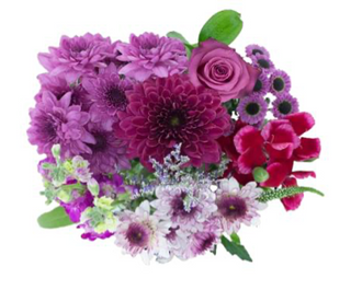 Cherry Chocolate Hand Tied Bouquet-Pre-order, Available for pickup/delivery starting May 7th